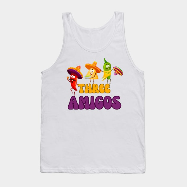 Three amigos Tank Top by smkworld